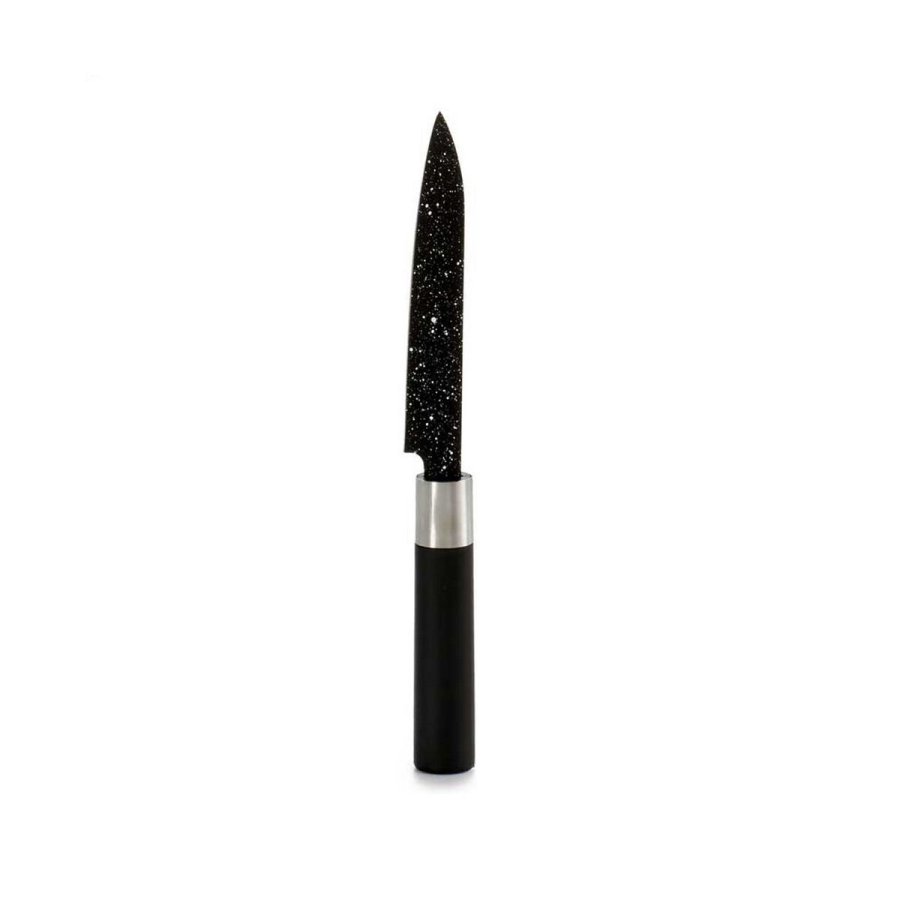 Kkkenkniv Kinvara KT11-5604M05 Sort Rustfrit stl Plastik 2,5 x 24 x 2,5 cm Marmor (12 enheder) #4