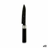 Skrllekniv Kinvara KT11-5604M06 Sort Rustfrit stl Plastik 2,5 x 20,5 x 1,7 cm Marmor (12 enheder) #1