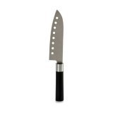 Kkkenkniv Kinvara KT11-5604S03 Sort Slvfarvet Rustfrit stl Plastik 5 x 30 x 2,5 cm (12 enheder) #4