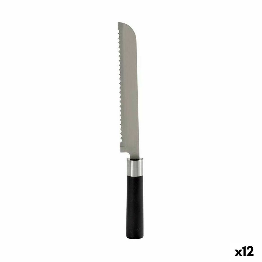 Savtakket kniv Kinvara 50674 Rustfrit stl Plastik 3,5 x 2 x 33 cm (12 enheder) #1