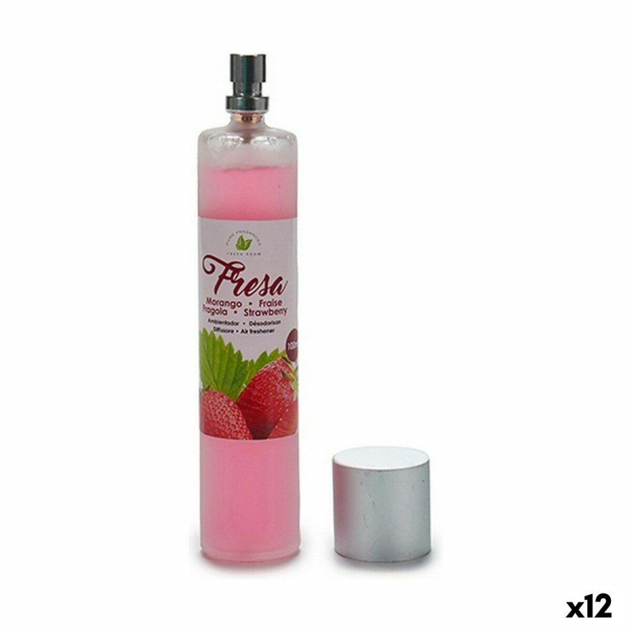 Luftfrisker Spray Acorde 100ML SPRY-FRE Jordbr 100 ml (12 enheder) #1