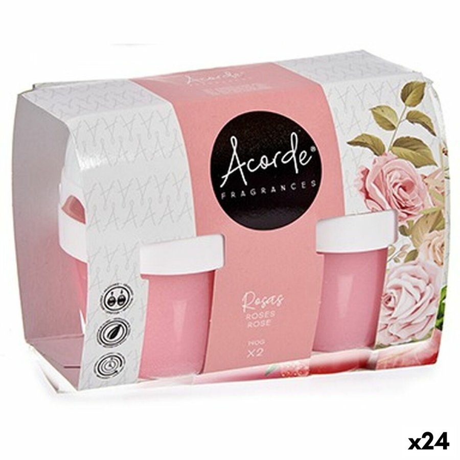 St med luftfriskere Acorde 1165-ROSE Roser Gel (24 enheder) #1