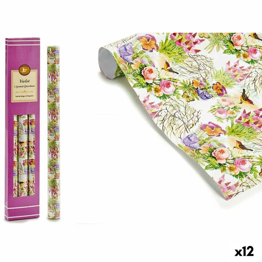 Ark af duftende papir Acorde AD4001 Jasmin (12 enheder) #1