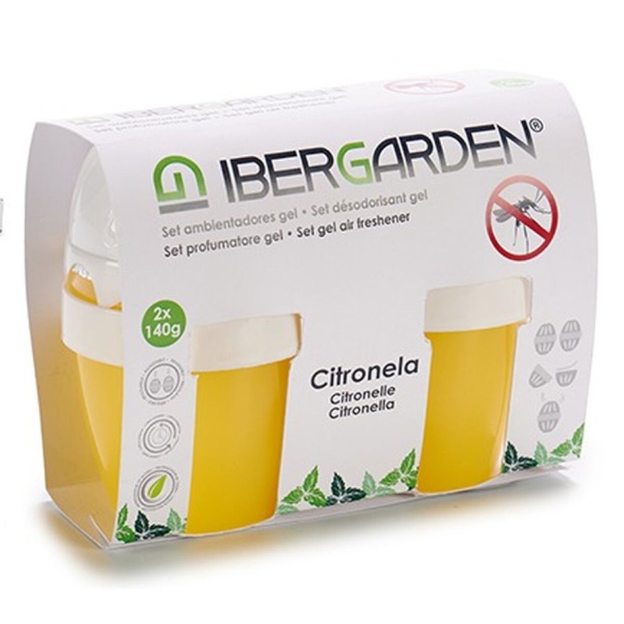 St med luftfriskere Ibergarden 1165 Citronela Gel (24 enheder) #5