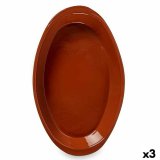 Ovn Fad Bagt ler 3 enheder 45 x 6,5 x 27 cm #1