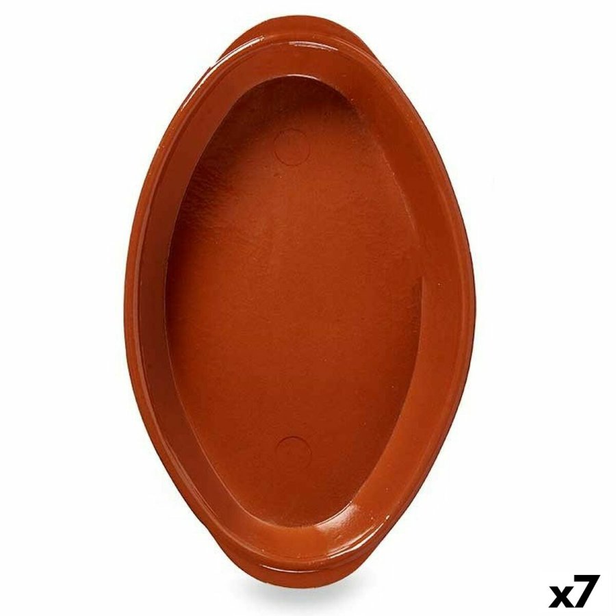 Ovn Fad Bagt ler 7 enheder 39,5 x 5,5 x 24 cm #1