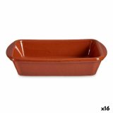 Ovn Fad Bagt ler Rektangulr 14,5 x 4 x 20 cm (16 enheder) #1
