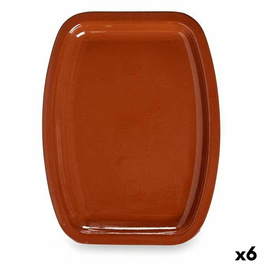Ovn Fad Bagt ler 6 enheder 30 x 4 x 40 cm #1