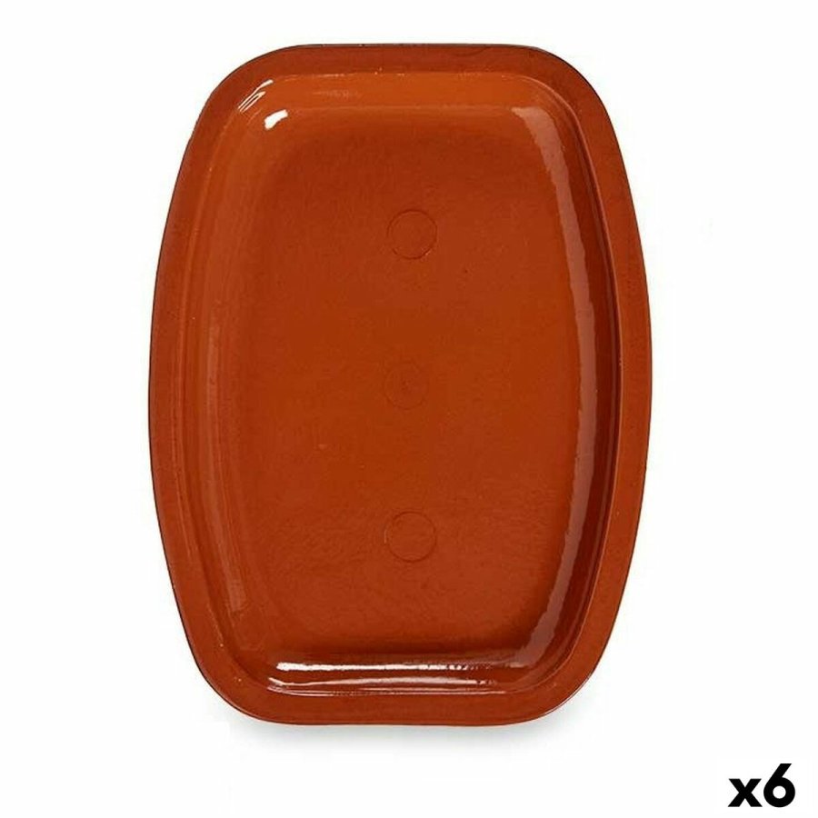 Ovn Fad Bagt ler 6 enheder 26 x 3,5 x 35 cm #1
