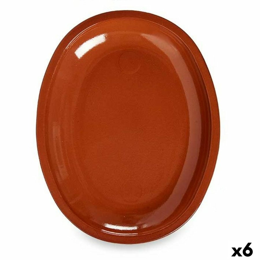 Ovn Fad Bagt ler 6 enheder 24,5 x 3 x 30,5 cm #1