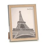 Fotoramme 23 x 27 x 2 cm Slvfarvet Brun Plastik Glas (6 enheder) #5