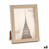 Fotoramme WPC1920MS-3 Brun Slvfarvet Natur Glas polypropylen (6 enheder) #1