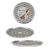 Pizza form Kinvara 64300 Slvfarvet Aluminium 32 x 3 x 32 cm Engangsbrug Pizza (24 enheder) #4