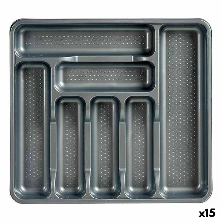 Bestikholder Kinvara 041188 Gr Plastik 39 x 5 x 42,5 cm (15 enheder) #1