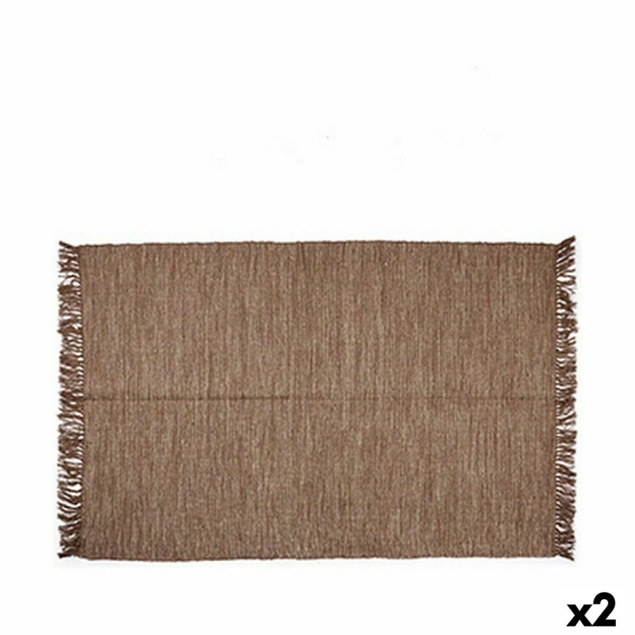 Tppe Brun 180 x 120 cm (2 enheder) #1