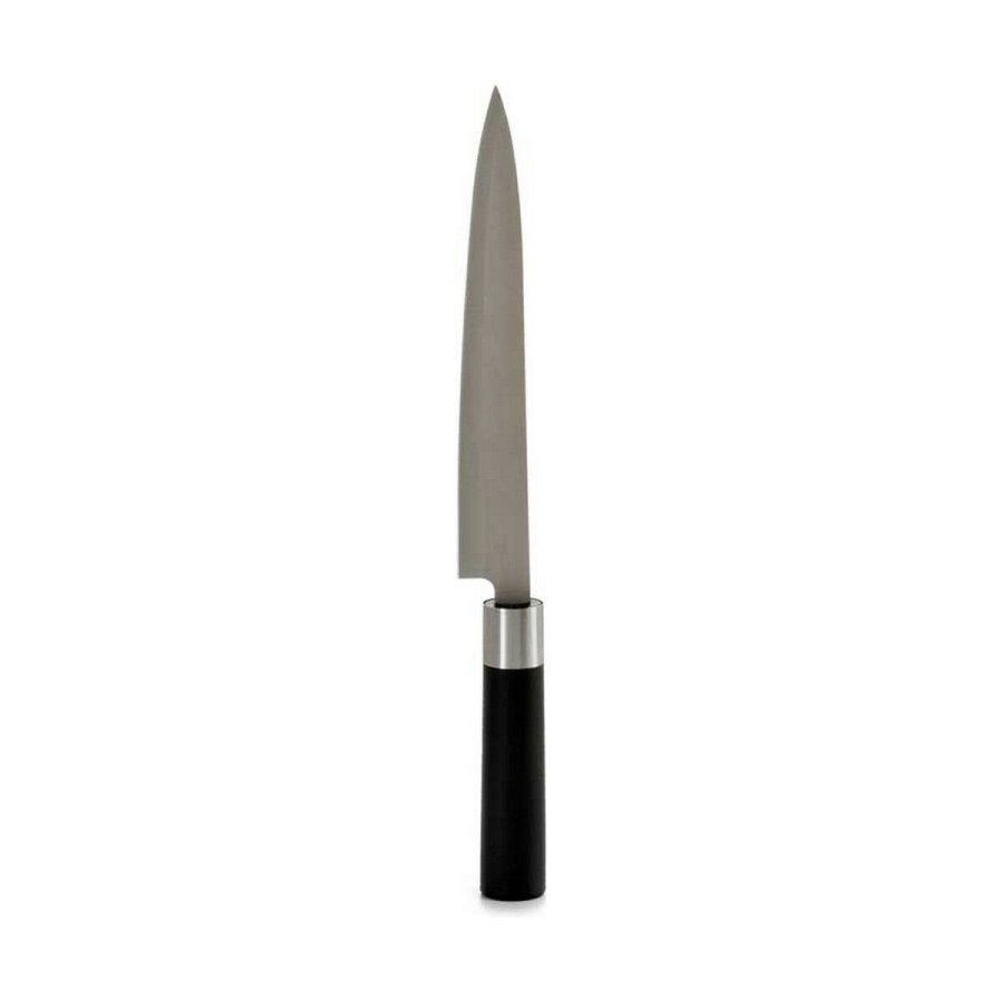 Kkkenkniv Kinvara KT11-5604S02 Sort Slvfarvet Rustfrit stl Plastik 3,5 x 33,5 x 2,2 cm (12 enheder) #4