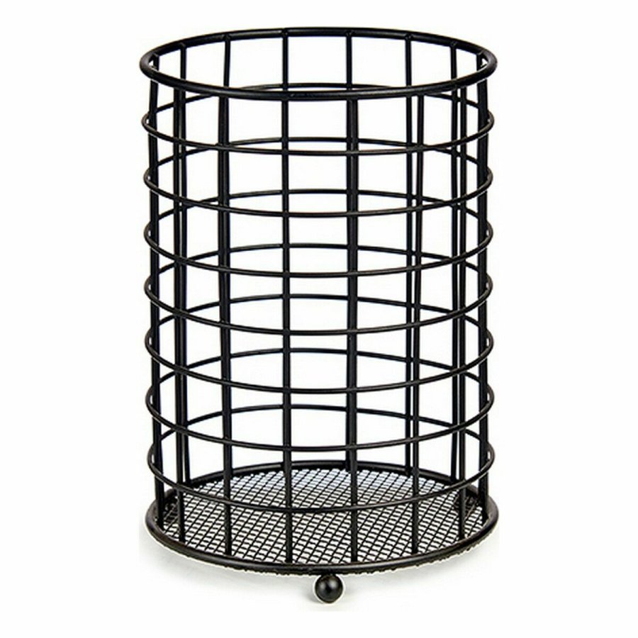 Bestikdrner Kinvara W6467-2 Sort Stl 12,8 x 17,5 x 12,8 cm (12 enheder) #7