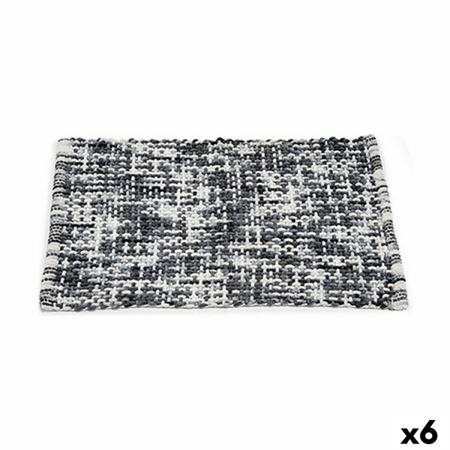 Skridsikker mtte til Brusebad Berilo ITEM NO.11 RUGS Mrkegr 50 x 80 cm (6 enheder) #1