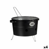 Havegrill Transportabel Jern Zink 35 x 21 x 42 cm (4 enheder) #1