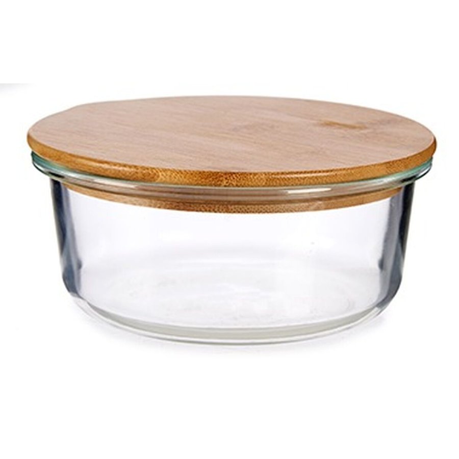 Rund madkasse med lg Vivalto LHB-HR-620F Bambus 15 x 6,5 x 15 cm (12 enheder) #4