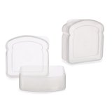 Madkasse til Sandwich Leknes 47034E Gennemsigtig Plastik 12 x 4 x 12 cm (24 enheder) #7
