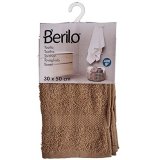 badelagen Berilo 89660 Camel 80 % bomuld 20 % Polyester 30 x 50 cm (12 enheder) #5