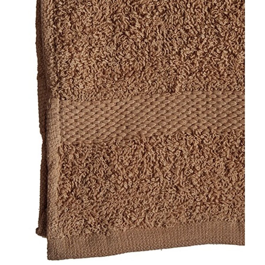 badelagen Berilo 89660 Camel 80 % bomuld 20 % Polyester 30 x 50 cm (12 enheder) #9