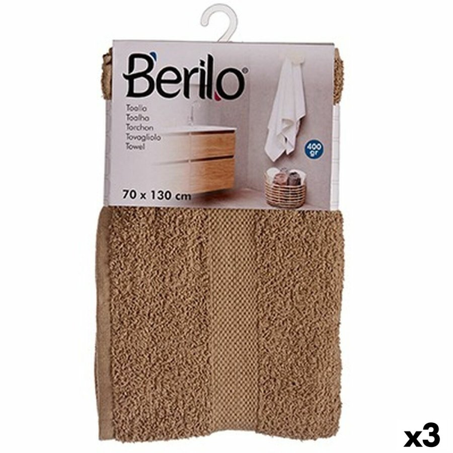 badelagen Camel 70 x 130 cm (3 enheder) #1