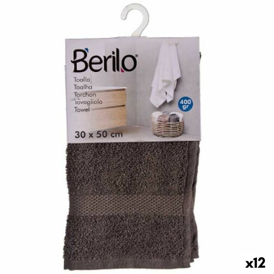badelagen Berilo 89668 Gr 80 % bomuld 20 % Polyester 30 x 50 cm (12 enheder) #1