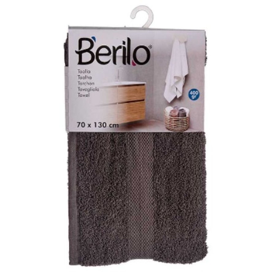 badelagen Berilo 89670 Gr 80 % bomuld 20 % Polyester 70 x 130 cm (3 enheder) #5