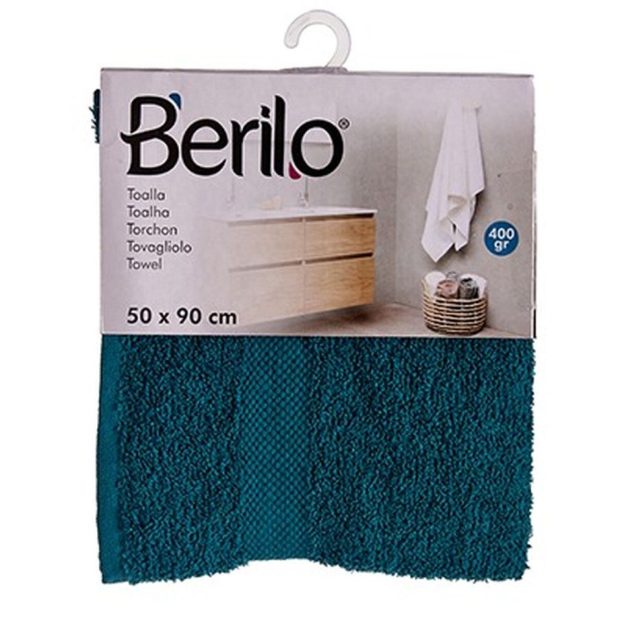 badelagen Berilo 89673 Bl 80 % bomuld 20 % Polyester 50 x 90 cm (6 enheder) #5