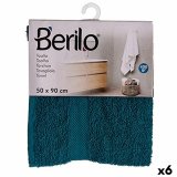 badelagen Berilo 89673 Bl 80 % bomuld 20 % Polyester 50 x 90 cm (6 enheder) #1