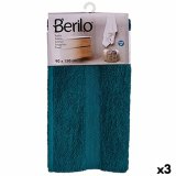 badelagen Berilo 89675 Bl 80 % bomuld 20 % Polyester 90 x 150 cm (3 enheder) #1