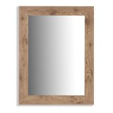 Vgspejl 77609 Brun 66 x 85 x 2 cm 64,5 x 84,5 x 1,5 cm Rektangulr (2 enheder) #2