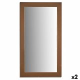 Vgspejl 77607 Gylden 64,3 x 84,5 x 1,5 cm Rektangulr (2 enheder) #1