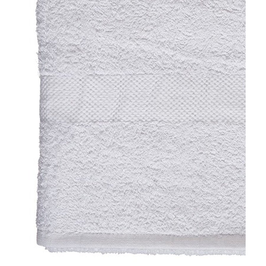 badelagen Berilo 89679 Hvid 80 % bomuld 20 % Polyester 90 x 150 cm 90 x 0,5 x 150 cm (3 enheder) #9