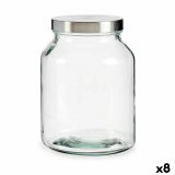 Beholder Vivalto 78255 Slvfarvet 3 L (8 enheder) #1