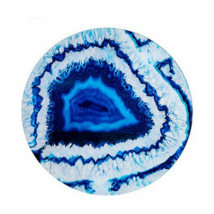 Sofabord Marmor Bl Sort Krystal 40 x 41,5 x 40 cm (4 enheder) #3