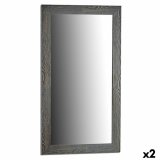 Vgspejl 77506 Gr 75,5 x 135,5 x 1,5 cm Rektangulr (2 enheder) #1