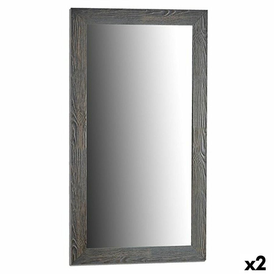 Vgspejl 77506 Gr 75,5 x 135,5 x 1,5 cm Rektangulr (2 enheder) #1