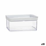 Beholder Gennemsigtig Silikone polystyren ABS 1,1 L 10,5 x 9 x 21 cm (18 enheder) #1