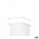 Gardinstang Berilo B0769L Hvid Aluminium 80 cm Til brusebad (24 enheder) #1