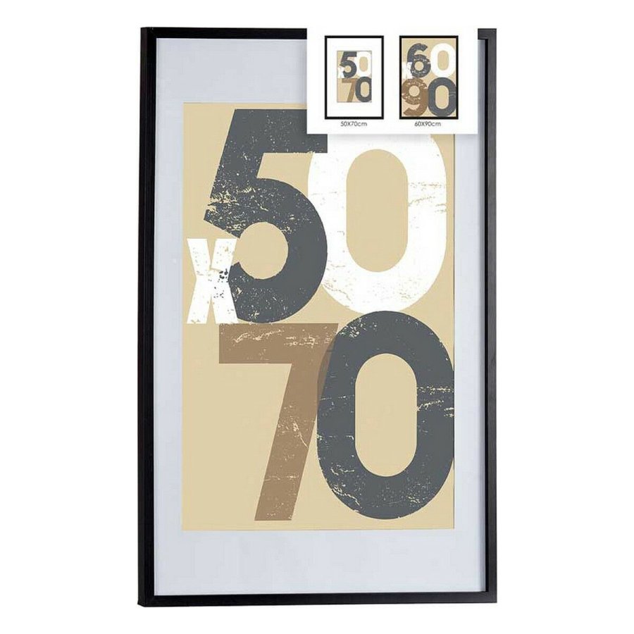 Fotoramme 62,5 x 2,5 x 92,5 cm Sort Plastik Tr MDF (6 enheder) #5