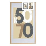 Fotoramme 62,5 x 2,5 x 92,5 cm Natur Plastik Tr MDF (6 enheder) #5