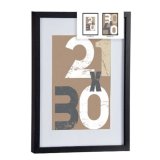 Vg billedramme Sort Glas Tr MDF 32,5 x 2,5 x 42,5 cm (6 enheder) #5
