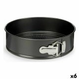 Aftagelig form Kinvara CK62863-5 Mrkegr Metal Kulstofstl 24 x 7 x 24 cm Aftageligt (6 enheder) #1