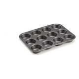 Bageform til bagvrk Kinvara CK57179 Mrkegr Metal Kulstofstl 20 x 2 x 26 cm (12 enheder) #4