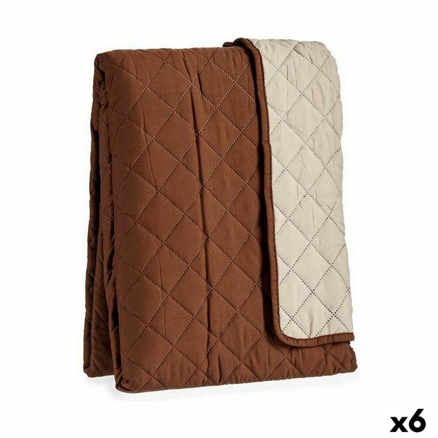 Sofabetrk Med puder Brun Beige 290 x 200 x 0,5 cm (6 enheder) #1