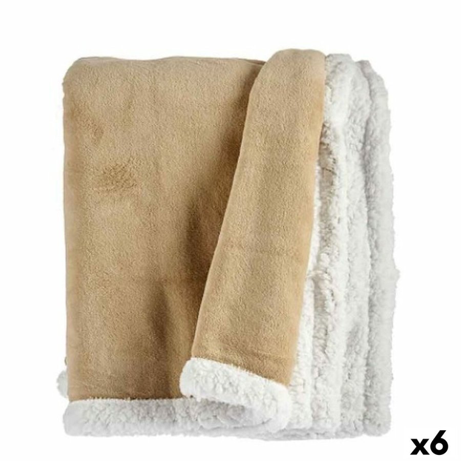 Tppe Hvid Beige 130 x 1 x 170 cm (6 enheder) #1