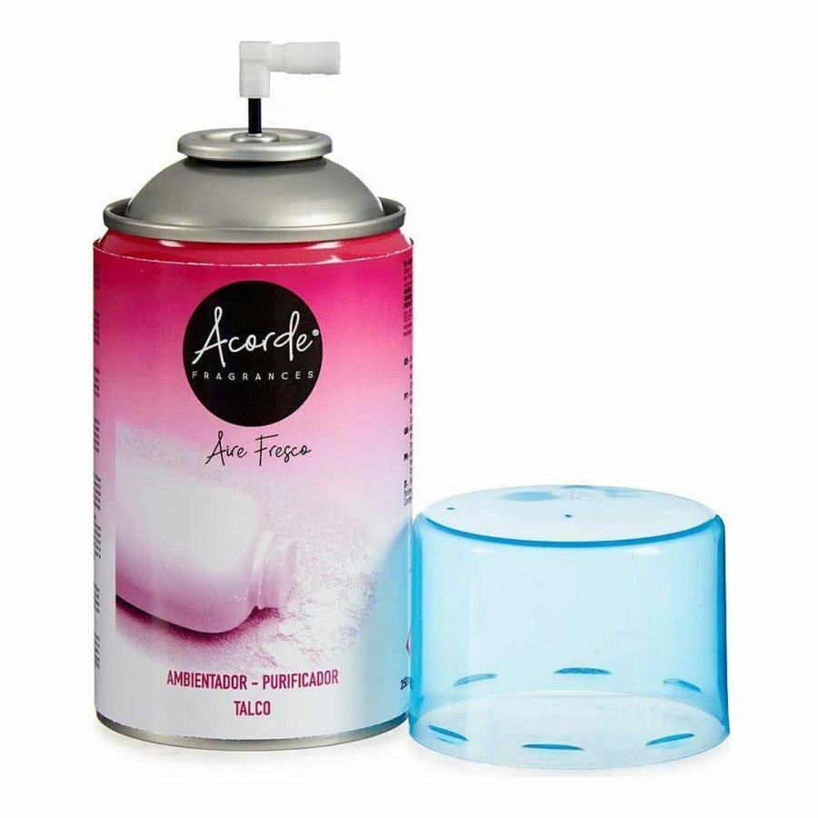 Luftfrisker Refills Acorde 55335 Talkumpulver 250 ml (6 enheder) #5